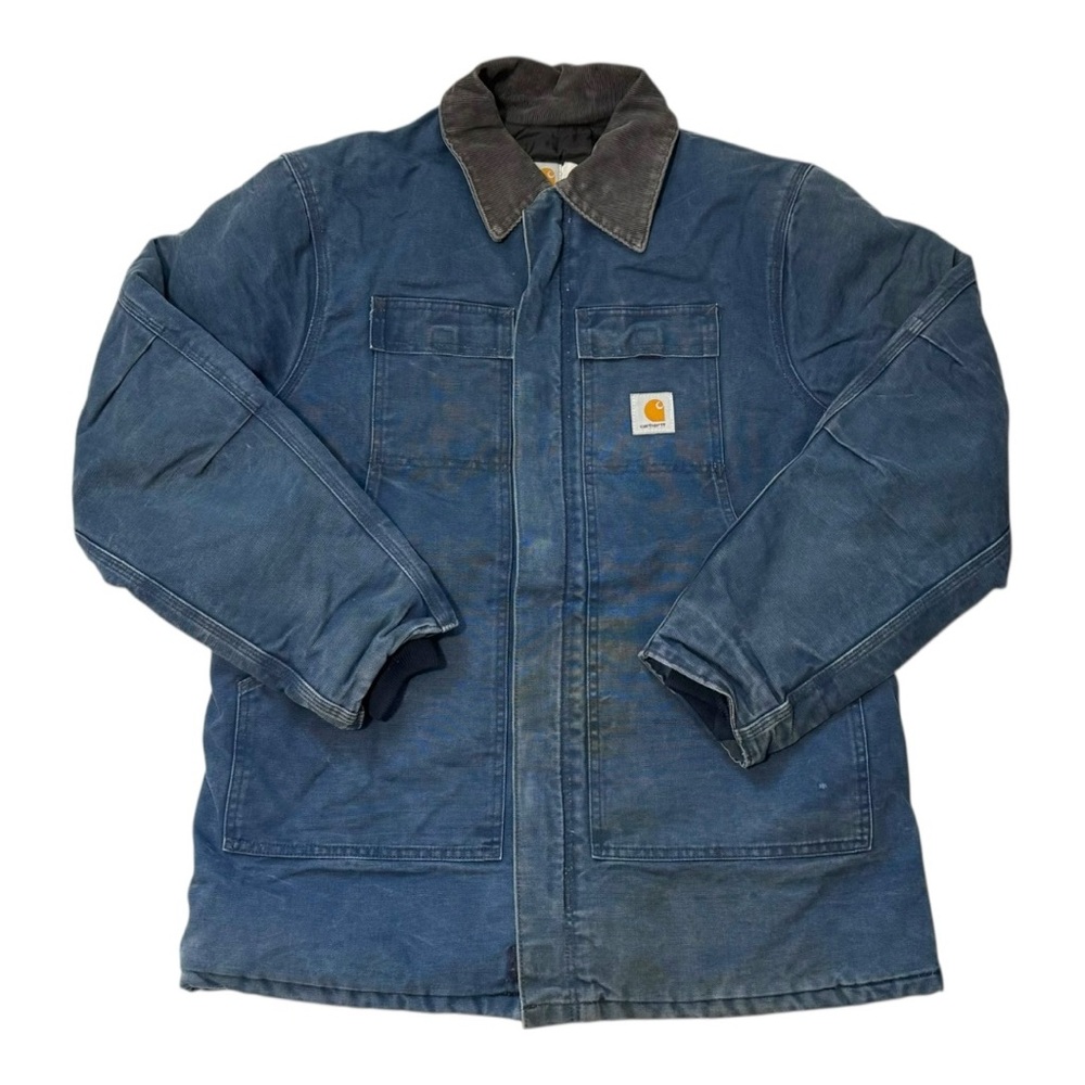 Carhartt Denim Blue Field Working‎ Jacket Men’s Fits L/XL *pls see measurements